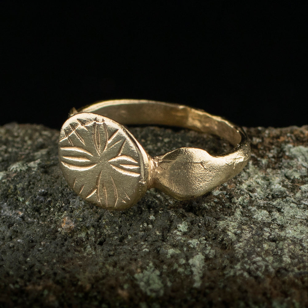 Norfolk Medieval Flower Signet | Museum Quality Reproduction | Hand-Cast Replica