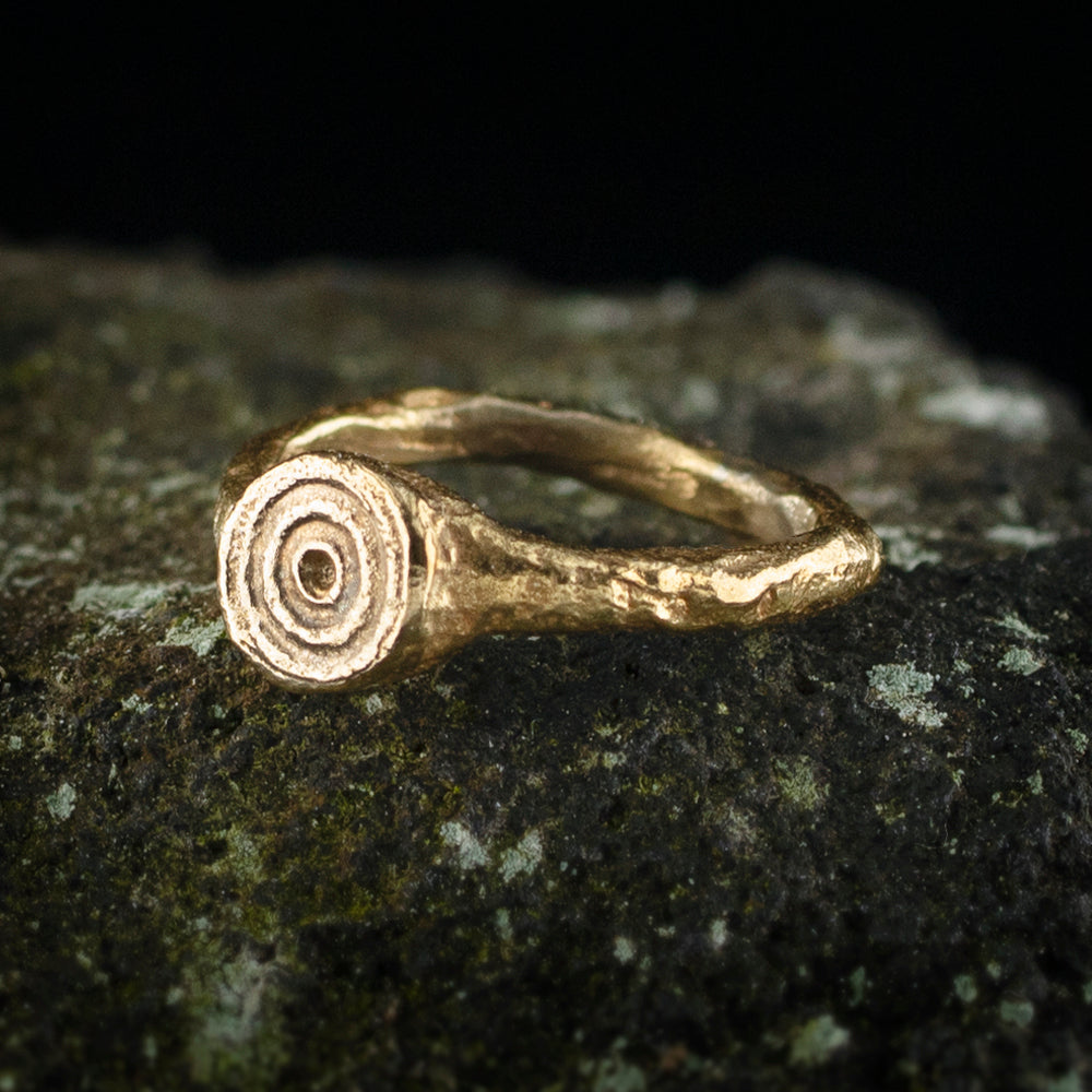 Cumbrian Concentric Roman Ring | Museum Quality Reproduction | Hand-Cast Replica