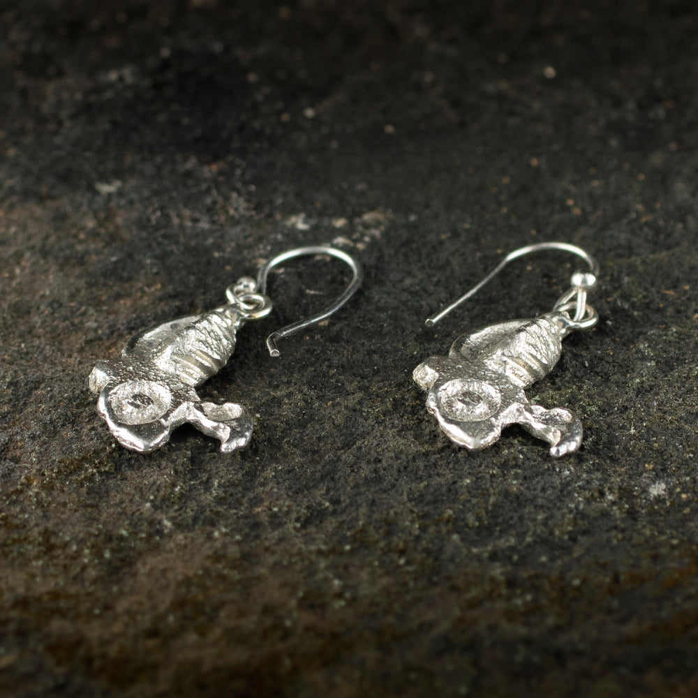 Celtic Mystic Winged Earrings | Museum Quality Reproduction | Hand-Cast Replica