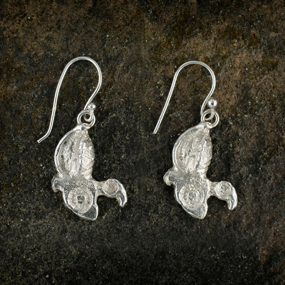 Celtic Mystic Winged Earrings | Museum Quality Reproduction | Hand-Cast Replica