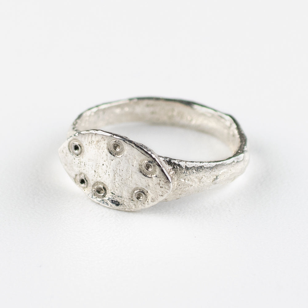 Roman Ring & Dot Signet | Museum Quality Reproduction | Hand-Cast Replica