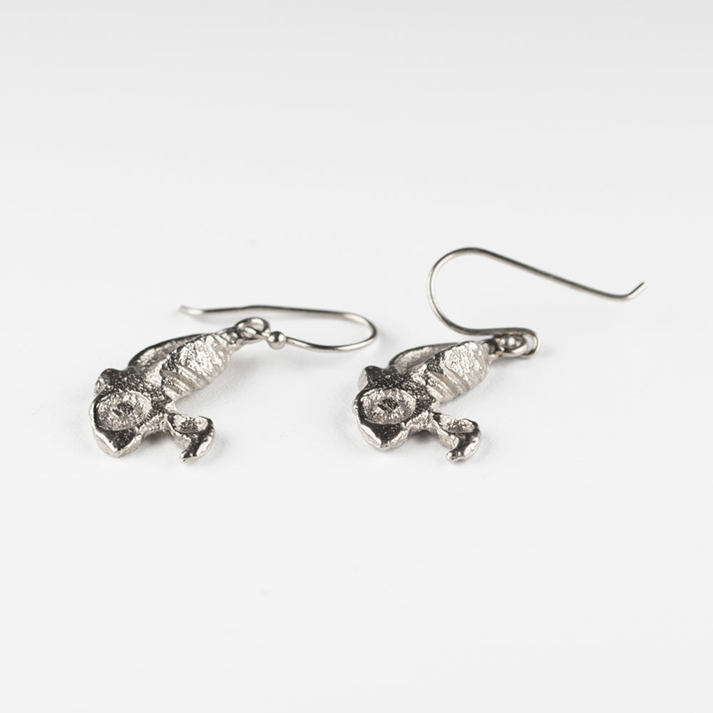Celtic Mystic Winged Earrings | Museum Quality Reproduction | Hand-Cast Replica