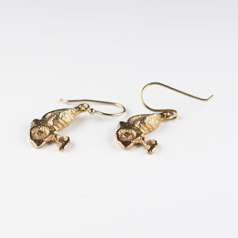 Celtic Mystic Winged Earrings | Museum Quality Reproduction | Hand-Cast Replica