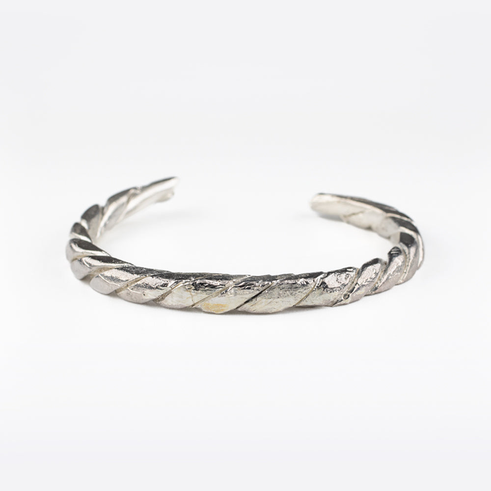 Viking Twisted Bangle | Museum Quality Reproduction | Hand-Cast Replica