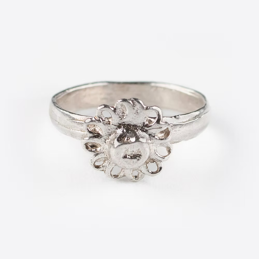 Shropshire Medieval Floral Ring | Museum Quality Reproduction | Hand-Cast Replica