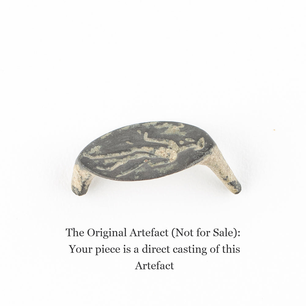 Sussex Roman Figure Signet Ring | Museum Quality Reproduction | Hand-Cast Replica