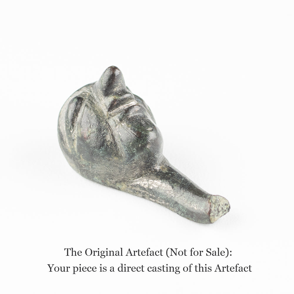 Scottish Medieval Head Pendant | Museum Quality Reproduction | Hand-Cast Replica