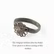 Shropshire Medieval Floral Ring | Museum Quality Reproduction | Hand-Cast Replica