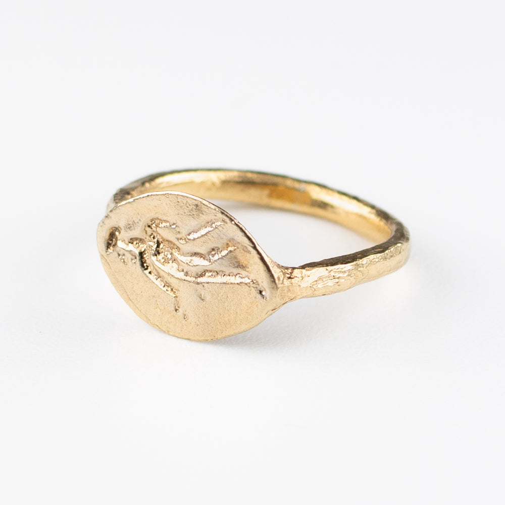 Sussex Roman Figure Signet Ring | Museum Quality Reproduction | Hand-Cast Replica