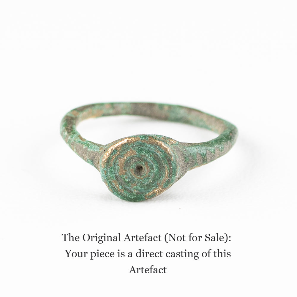 Cumbrian Concentric Roman Ring | Museum Quality Reproduction | Hand-Cast Replica