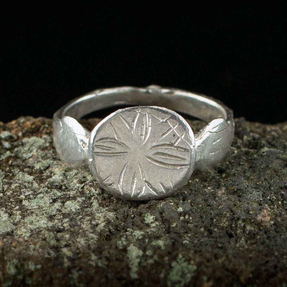 Norfolk Medieval Flower Signet | Museum Quality Reproduction | Hand-Cast Replica