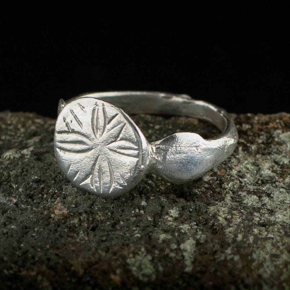 Norfolk Medieval Flower Signet | Museum Quality Reproduction | Hand-Cast Replica