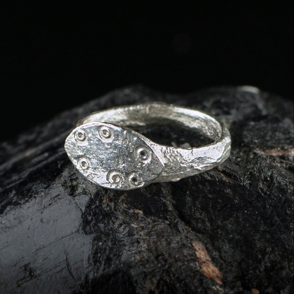 Roman Ring & Dot Signet | Museum Quality Reproduction | Hand-Cast Replica