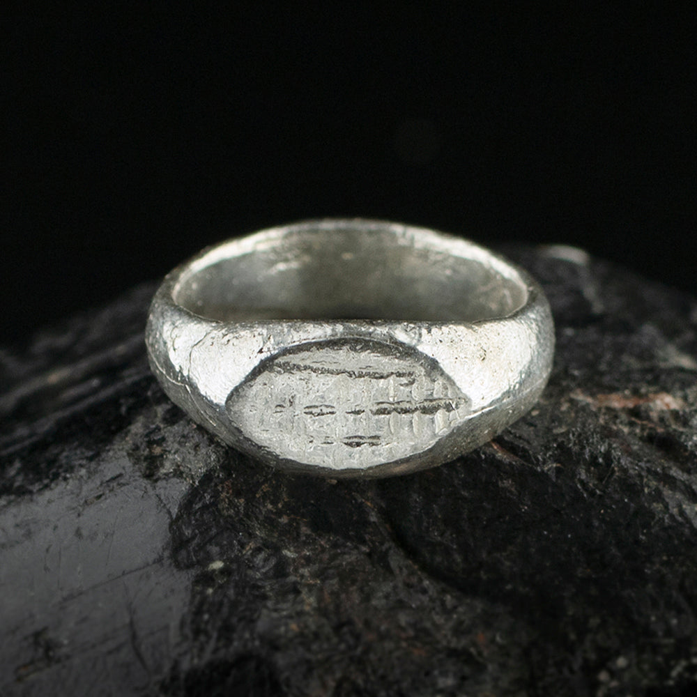 Oxfordshire Roman Scored Signet Ring | Museum Quality Reproduction | Hand-Cast Replica