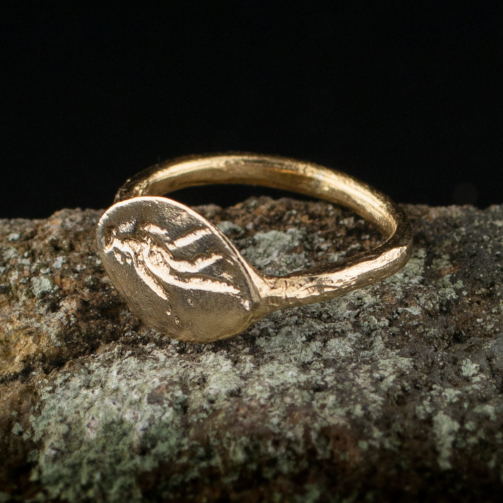 Sussex Roman Figure Signet Ring | Museum Quality Reproduction | Hand-Cast Replica