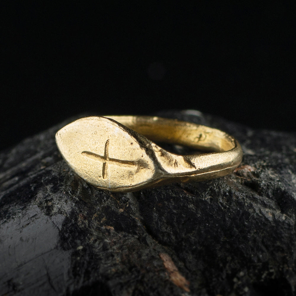 Oxfordshire Roman Cross Signet | Museum Quality Reproduction | Hand-Cast Replica