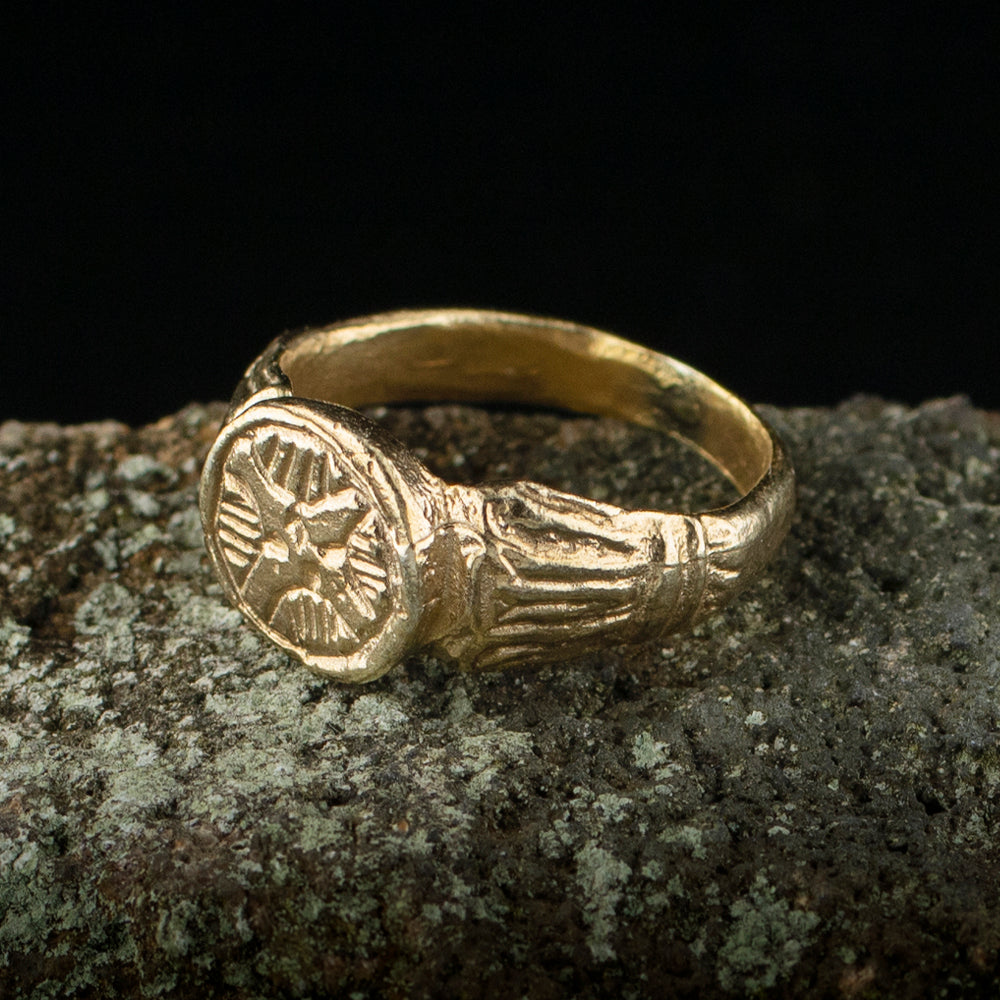 Byzantine Cross Signet | Museum Quality Reproduction | Hand-Cast Replica