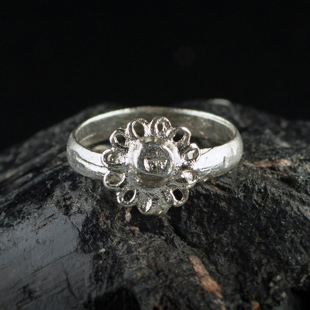 Shropshire Medieval Floral Ring | Museum Quality Reproduction | Hand-Cast Replica