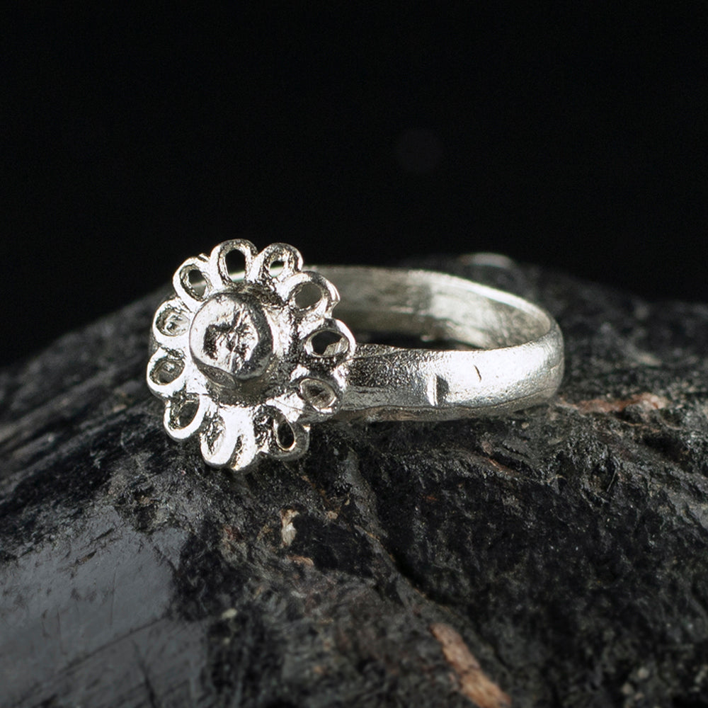 Shropshire Medieval Floral Ring | Museum Quality Reproduction | Hand-Cast Replica