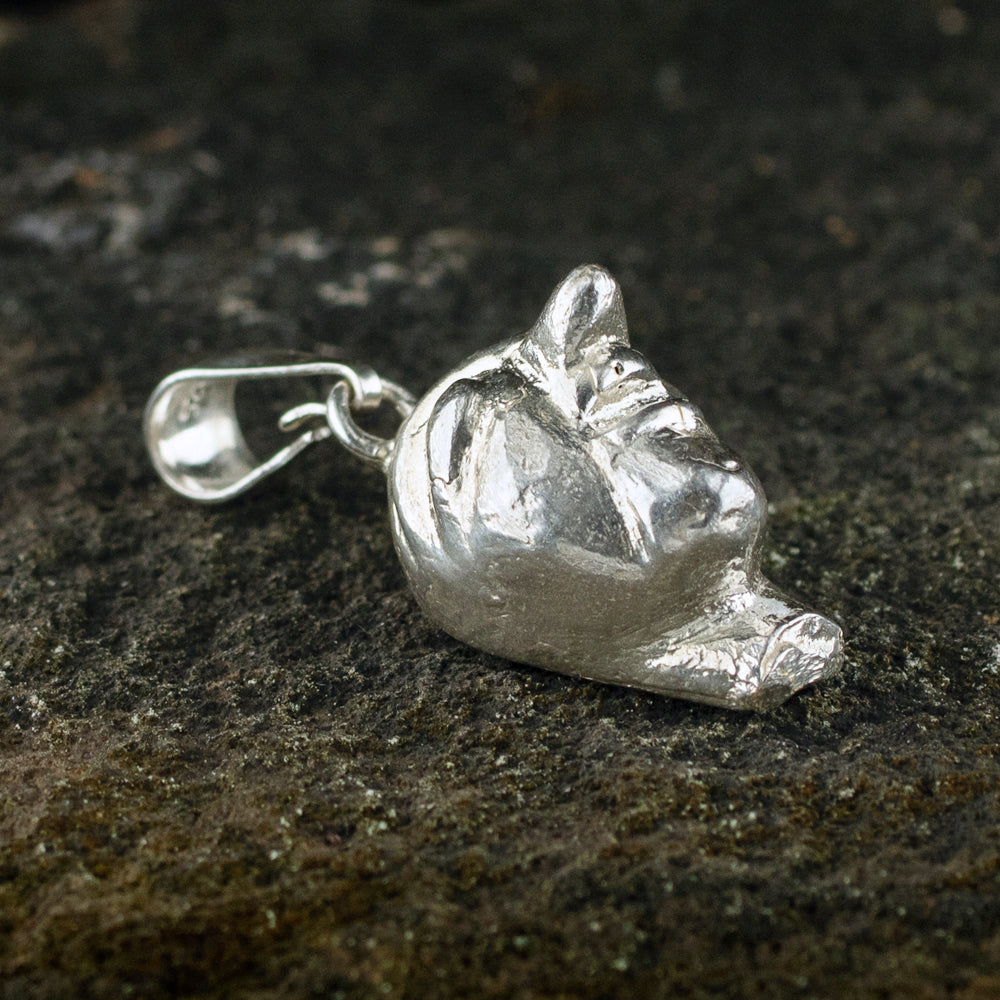 Scottish Medieval Head Pendant | Museum Quality Reproduction | Hand-Cast Replica