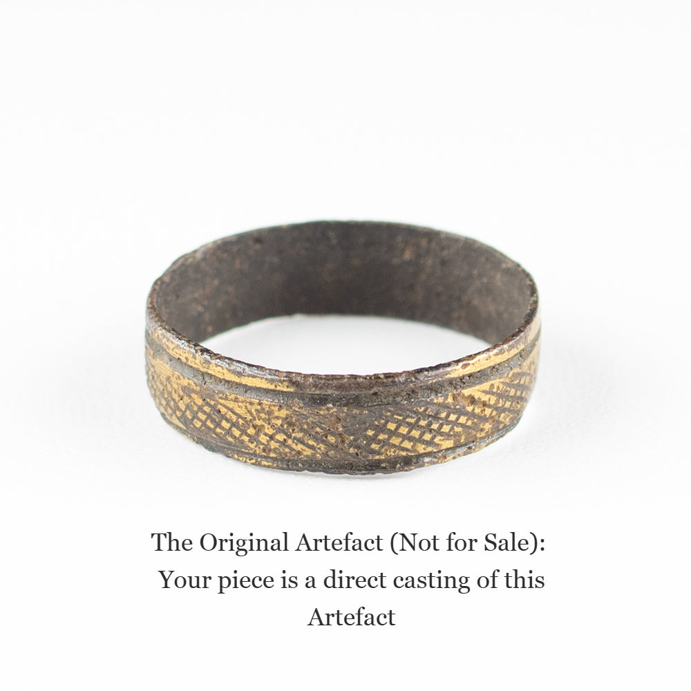 Northumberland Viking Scored Band | Museum Quality Reproduction | Hand-Cast Replica