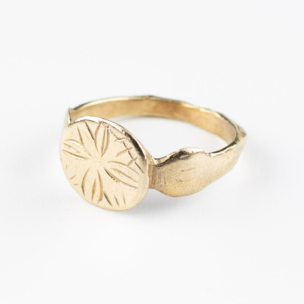 Norfolk Medieval Flower Signet | Museum Quality Reproduction | Hand-Cast Replica