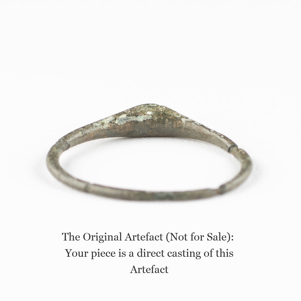 Medieval Stirrup Ring | Museum Quality Reproduction | Hand-Cast Replica
