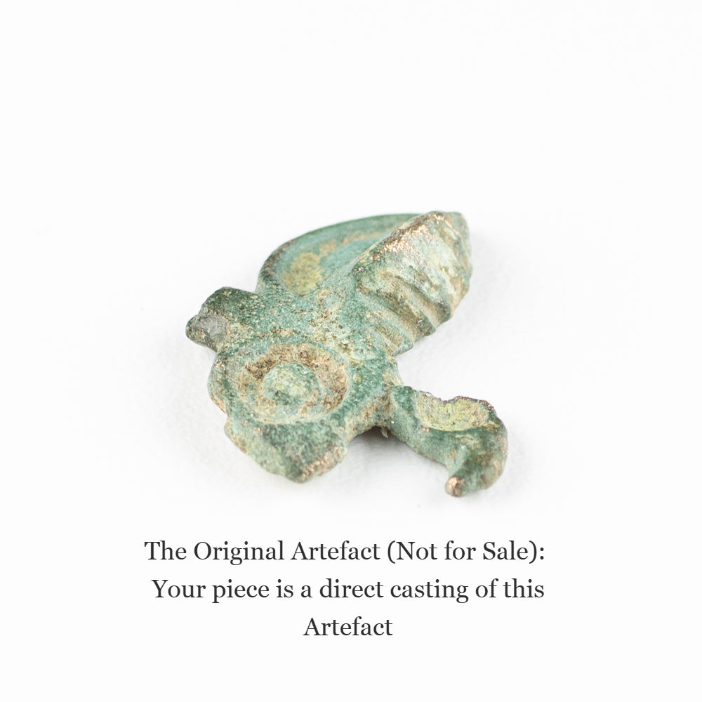 Celtic Mystic Winged Earrings | Museum Quality Reproduction | Hand-Cast Replica