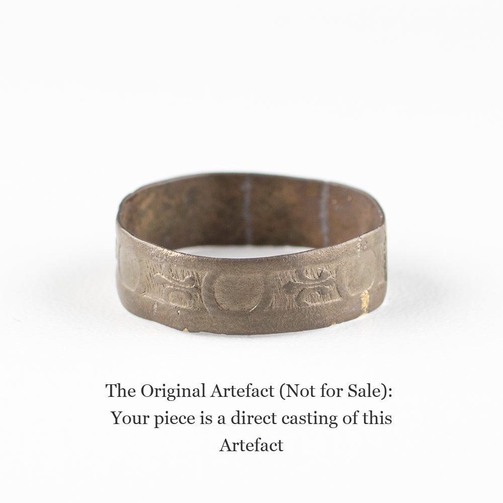 Berkshire Fleur-de-lis Band | Museum Quality Reproduction | Hand-Cast Replica