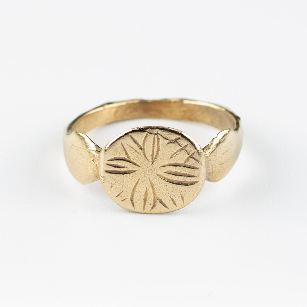 Norfolk Medieval Flower Signet | Museum Quality Reproduction | Hand-Cast Replica