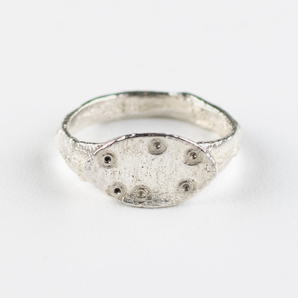 Roman Ring & Dot Signet | Museum Quality Reproduction | Hand-Cast Replica
