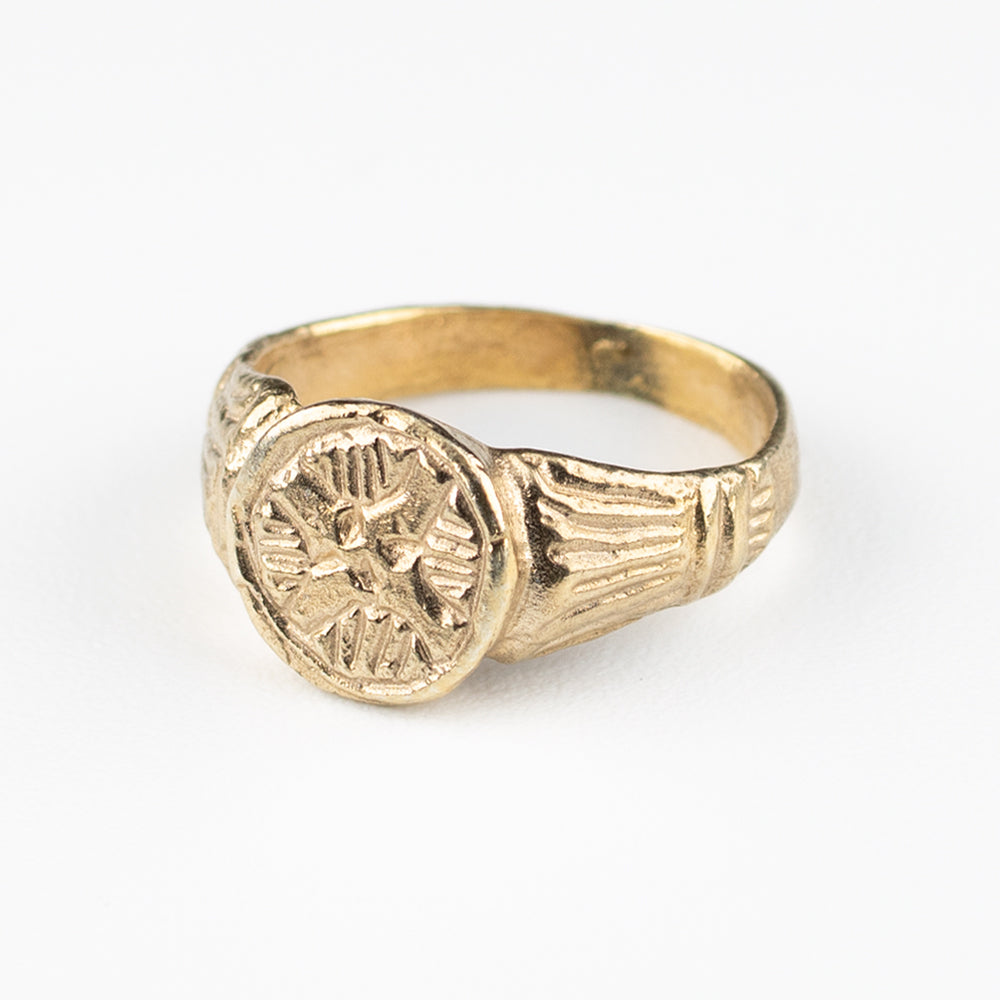 Byzantine Cross Signet | Museum Quality Reproduction | Hand-Cast Replica