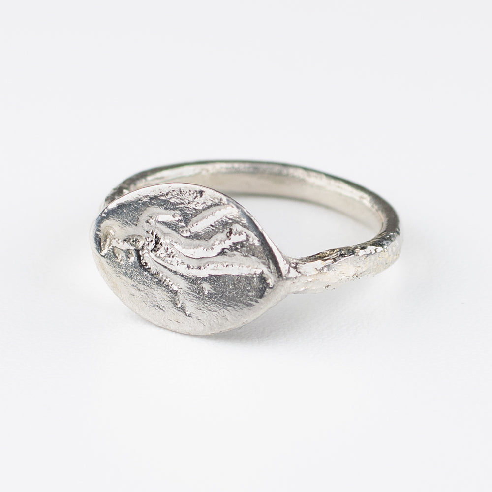 Sussex Roman Figure Signet Ring | Museum Quality Reproduction | Hand-Cast Replica