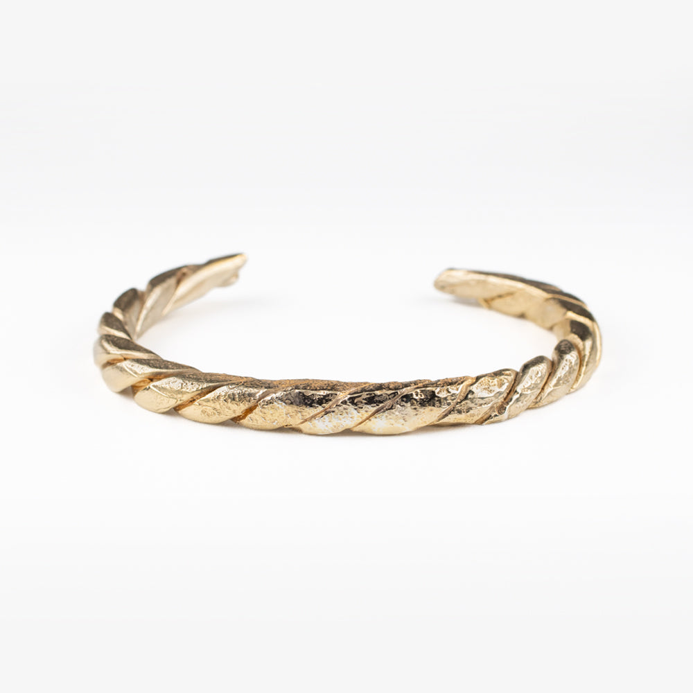 Viking Twisted Bangle | Museum Quality Reproduction | Hand-Cast Replica