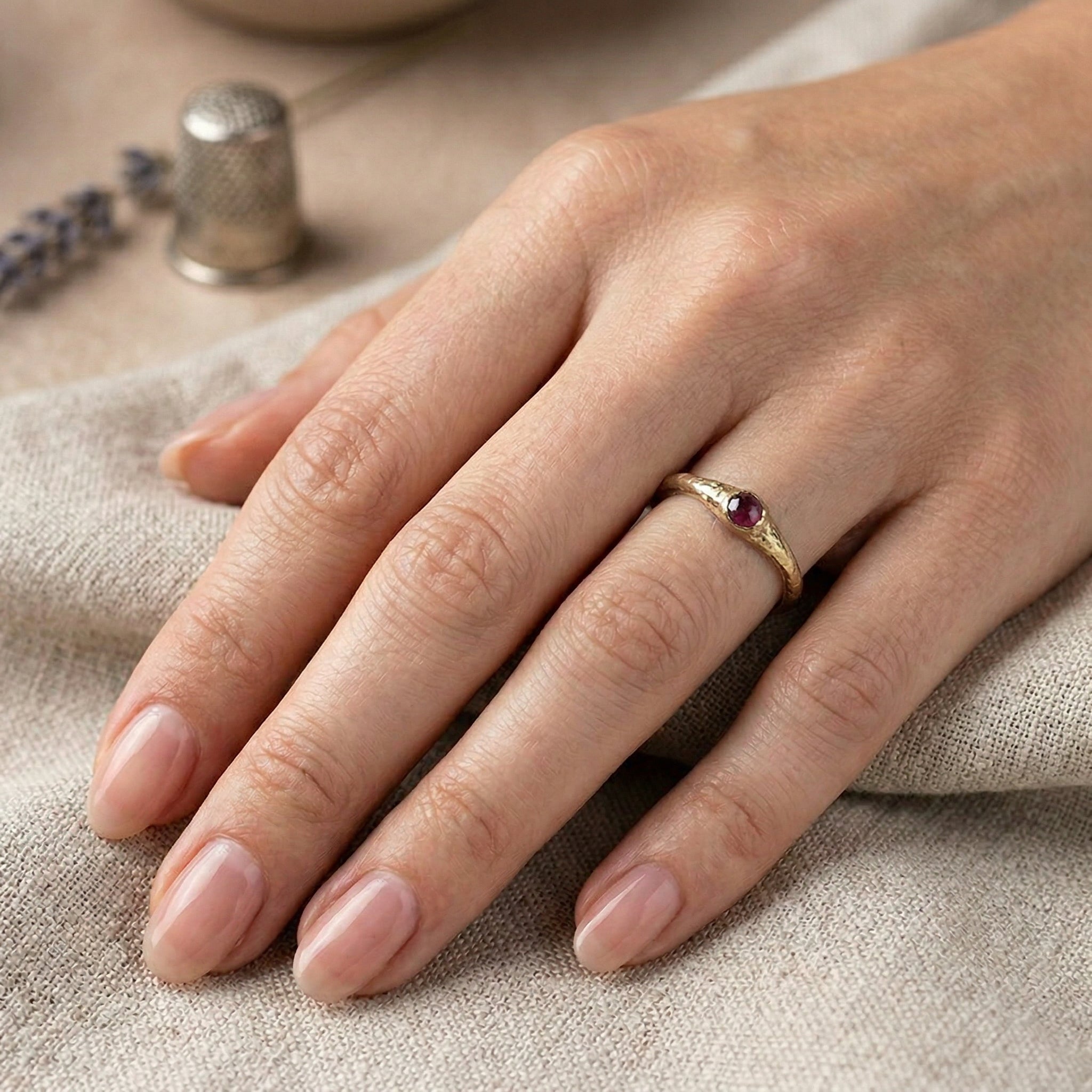 Medieval Stirrup Ring | Museum Quality Reproduction | Hand-Cast Replica